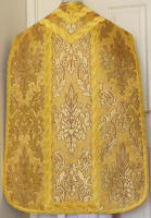 Gold Roman High Mass Set Vestments